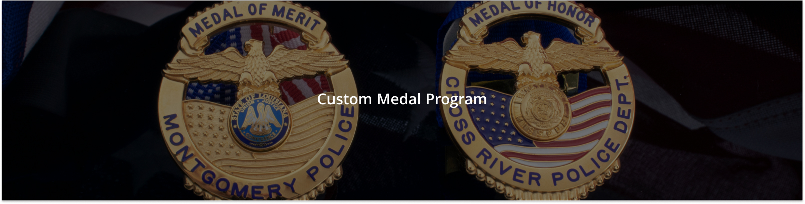 Custom USA made medals